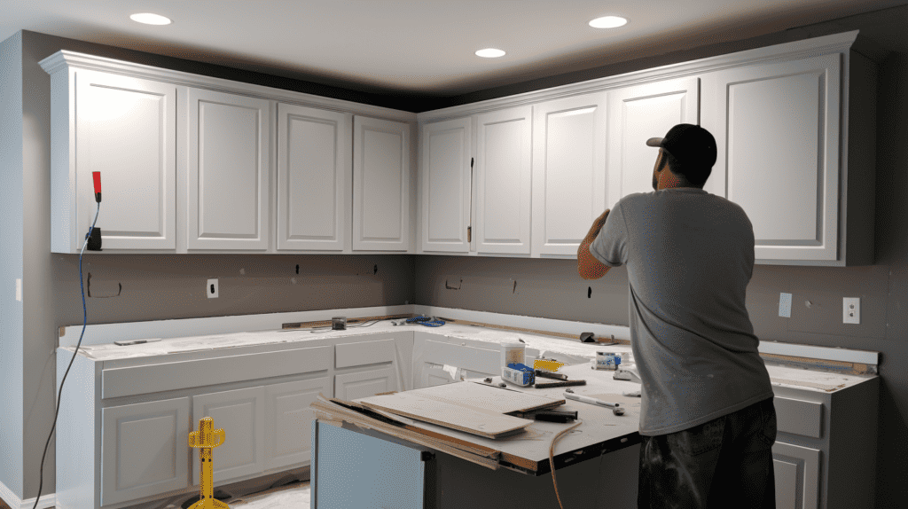 Kitchen Renovations with Sherwin WIlliams Paint