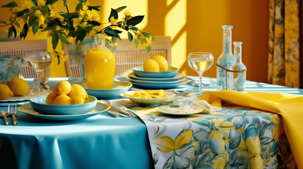 Outdoor table linens