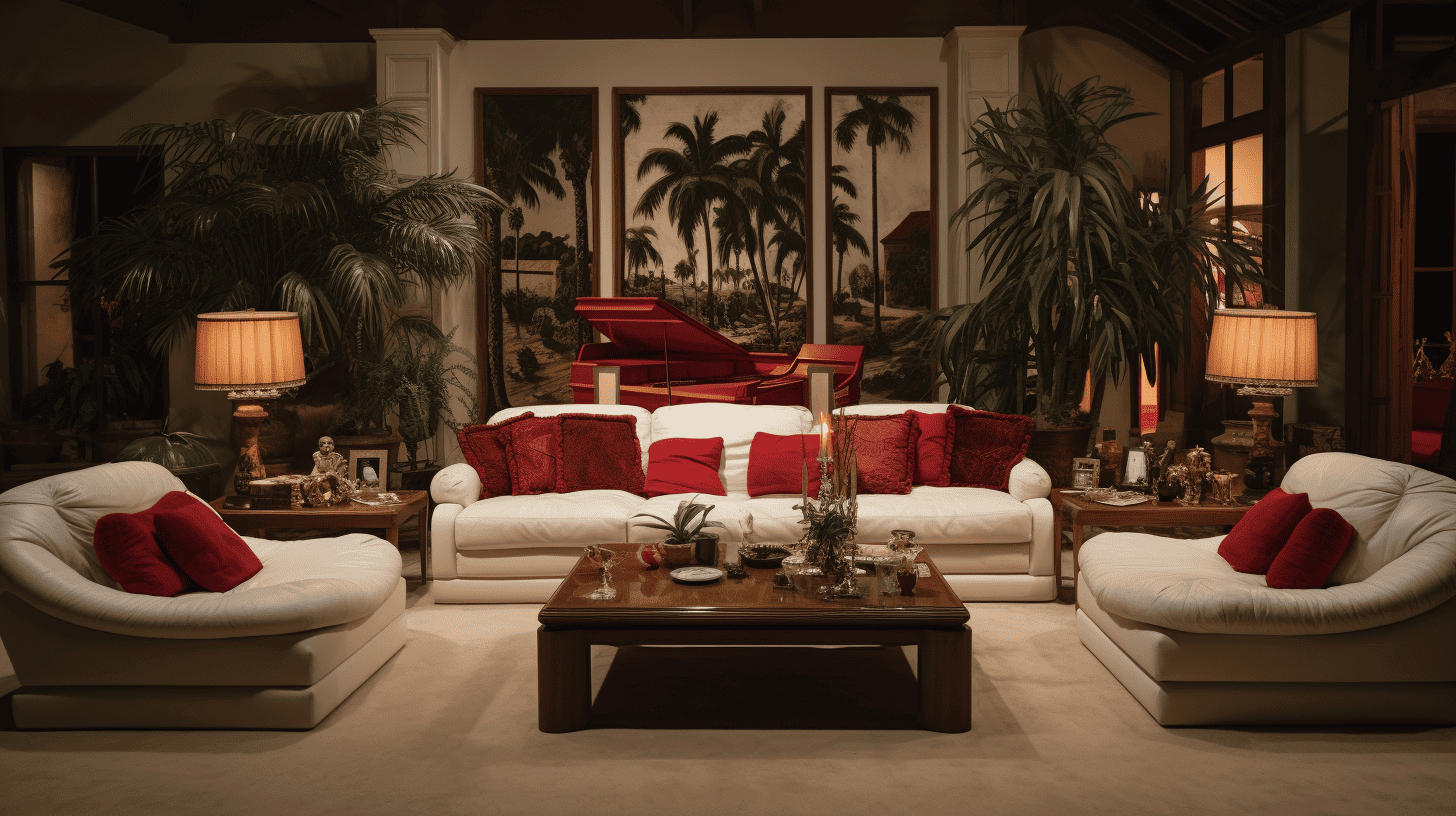 Scarface Living Room Set: Stylish & Iconic Decor