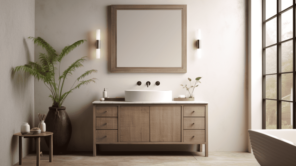 photo of a bathroom vanity 2